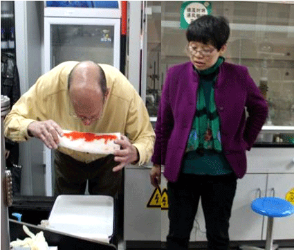 K.B.Sharpless教授检验效果